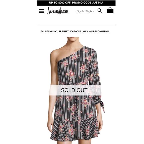 NEW Collective Concepts One Shoulder Dress - Picture 2 of 5